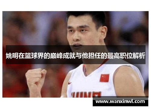 姚明在篮球界的巅峰成就与他担任的最高职位解析